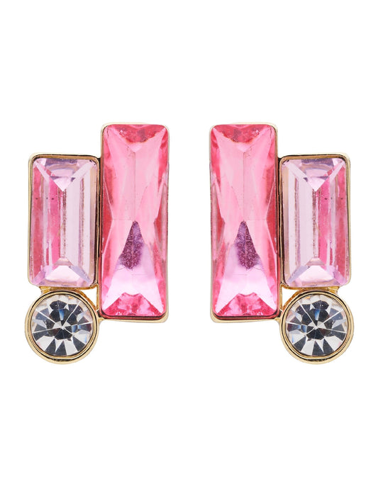 Colette CONSTRUCT CLUSTER EARRING (Pink)