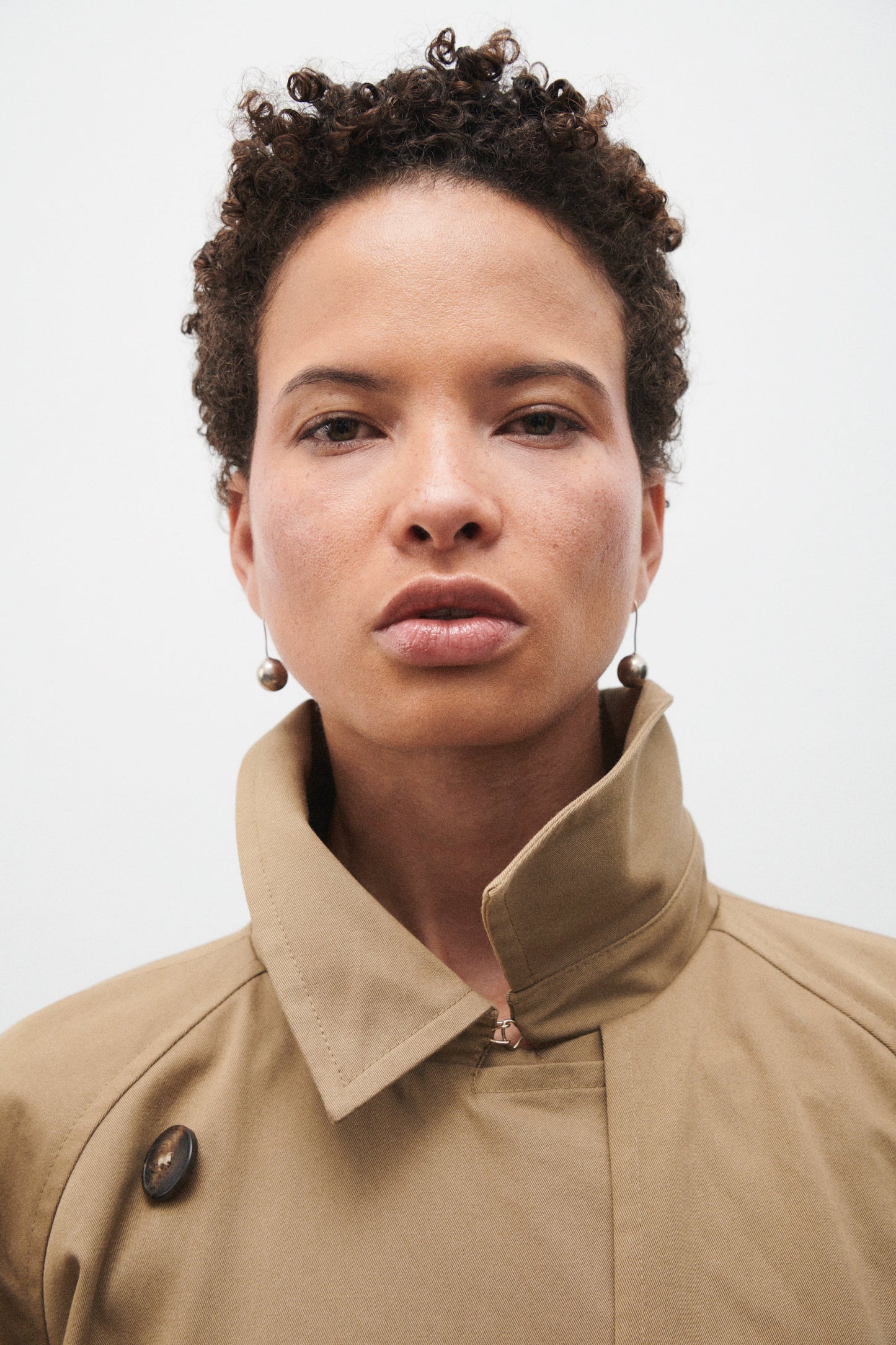 Silk Laundry The Trench (Tan)