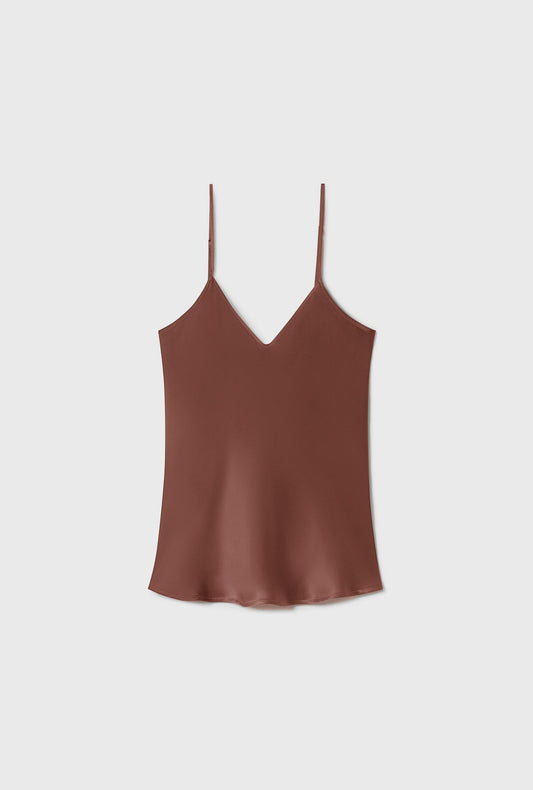 Silk Laundry Bias Cut Cami (Root)