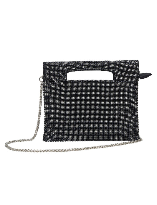 GROUP48 SHIMMER FLAT CLUTCH (Print)