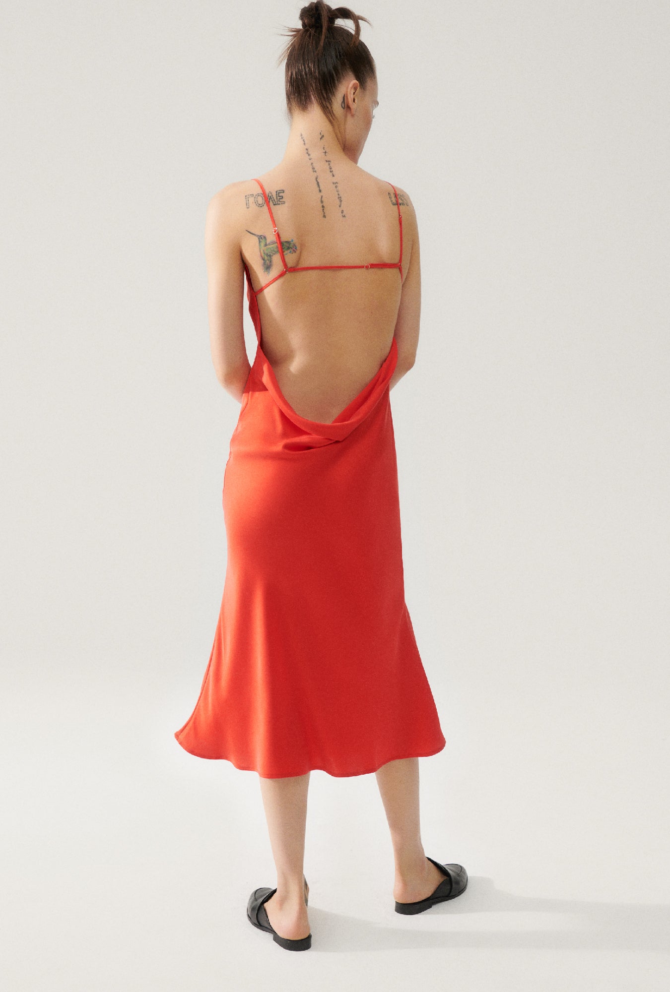 Silk Laundry Carrie Dress (Poppy)