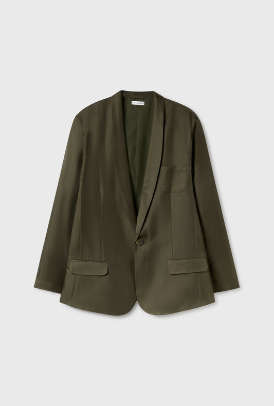 Silk Laundry Twill Miami Blazer (Pine)