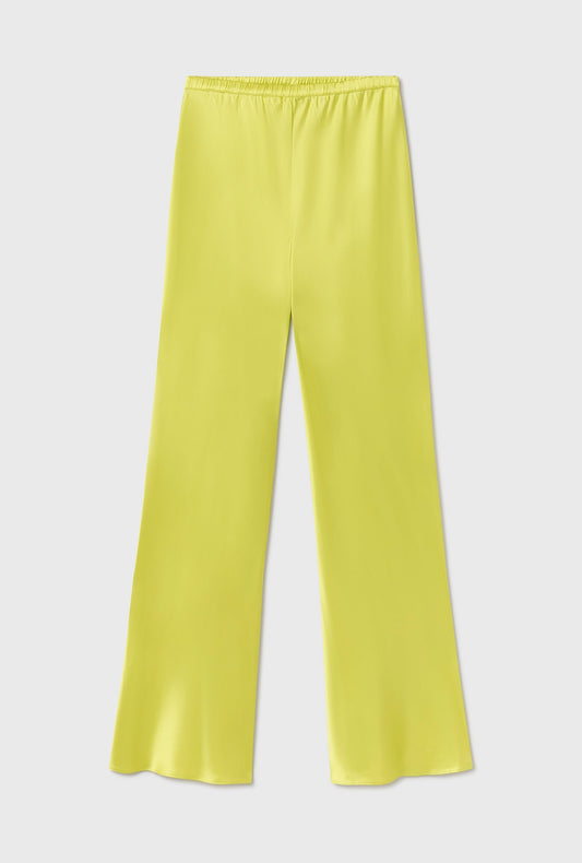 Silk Laundry Bias Cut Pants (Absinthe)