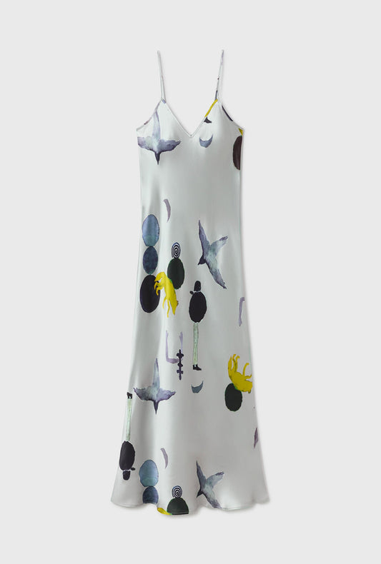 Silk Laundry 90S Slip Dress (Protection)
