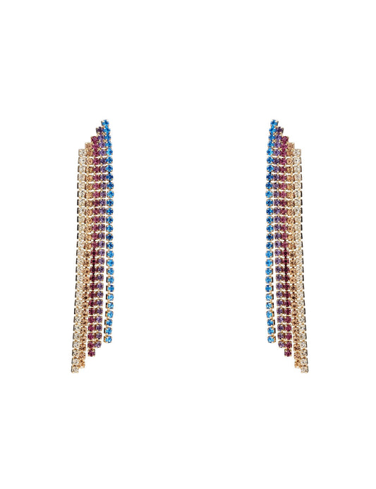 Colette SIMPLE OMBRE DRAPE EARRING (Print)