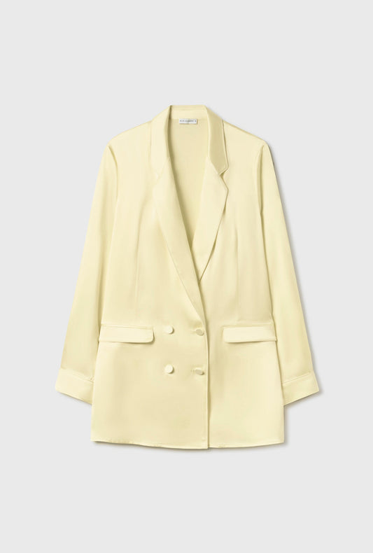 Silk Laundry RELAXED BLAZER (Vanilla Flower)