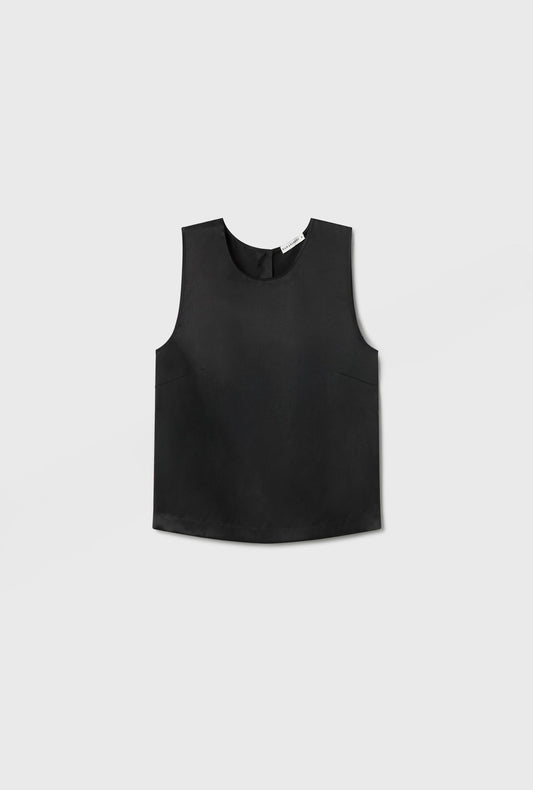 Silk Laundry Elena Top (Black)