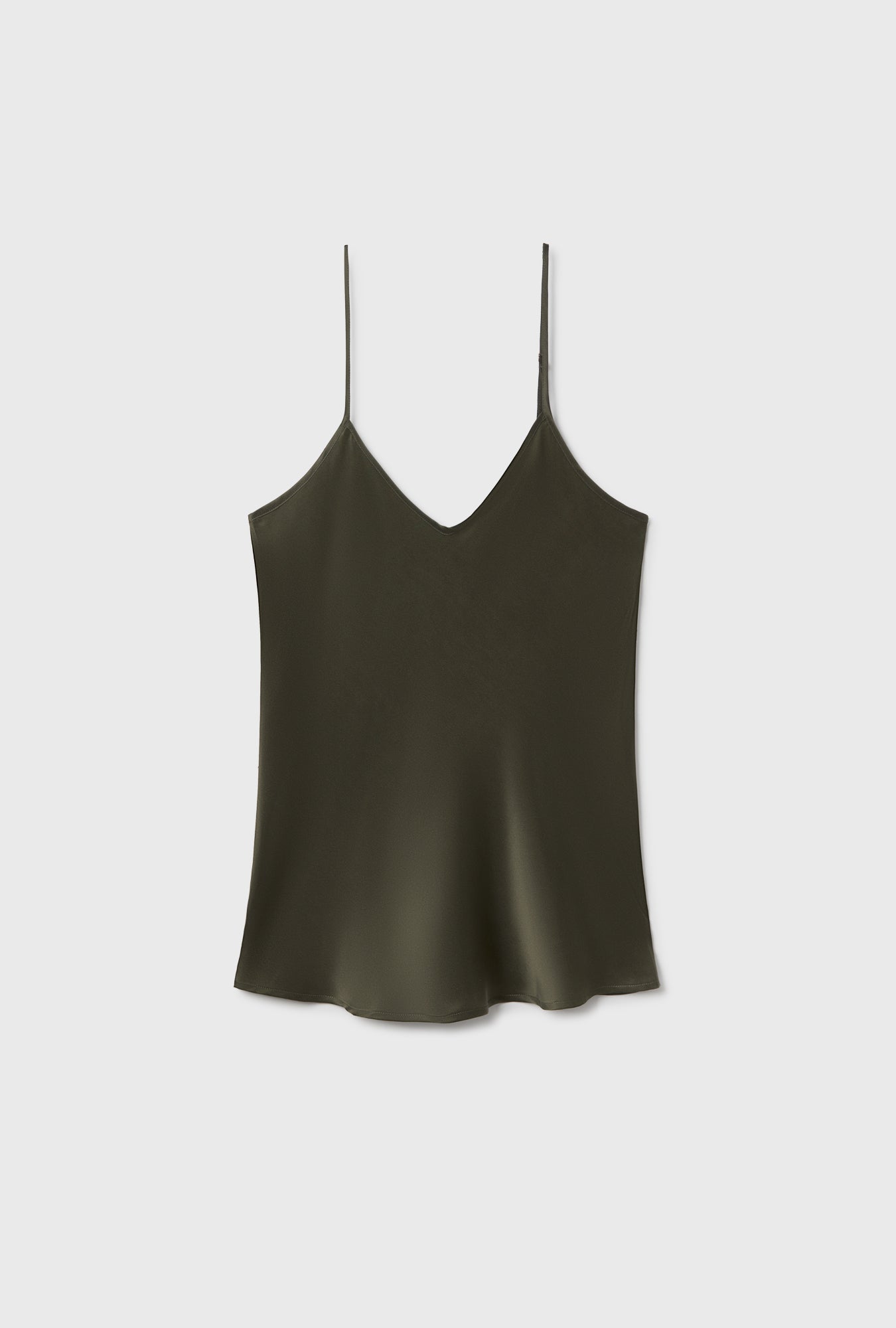 Silk Laundry Bias Cut Cami (Pine)