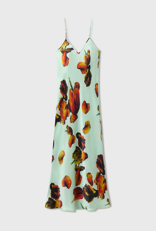 Silk Laundry 90S Slip Dress (Tulipa Dew)