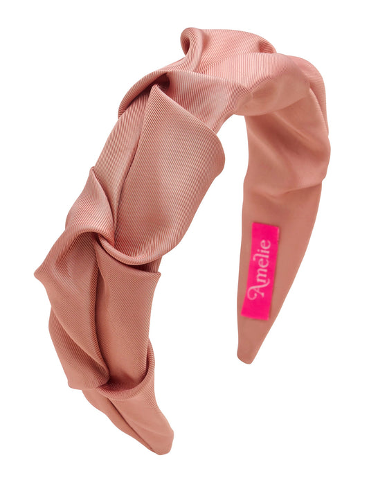 GROUP48 RUFFLE SATIN HEADBAND (Print)