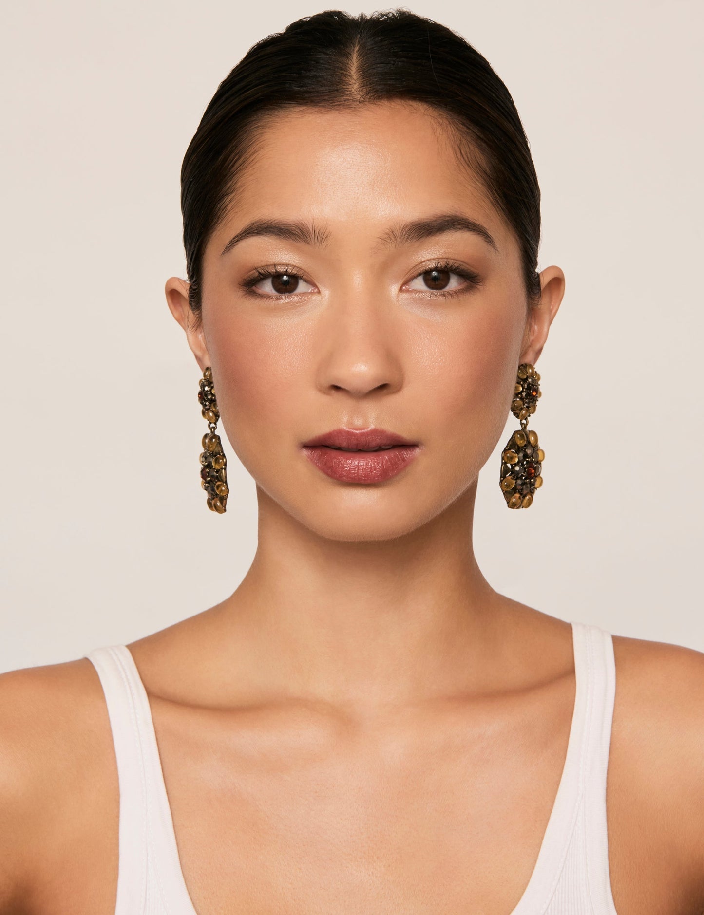 GROUP48 ANTIQUE STATEMENT CLIP EARRING (Print)