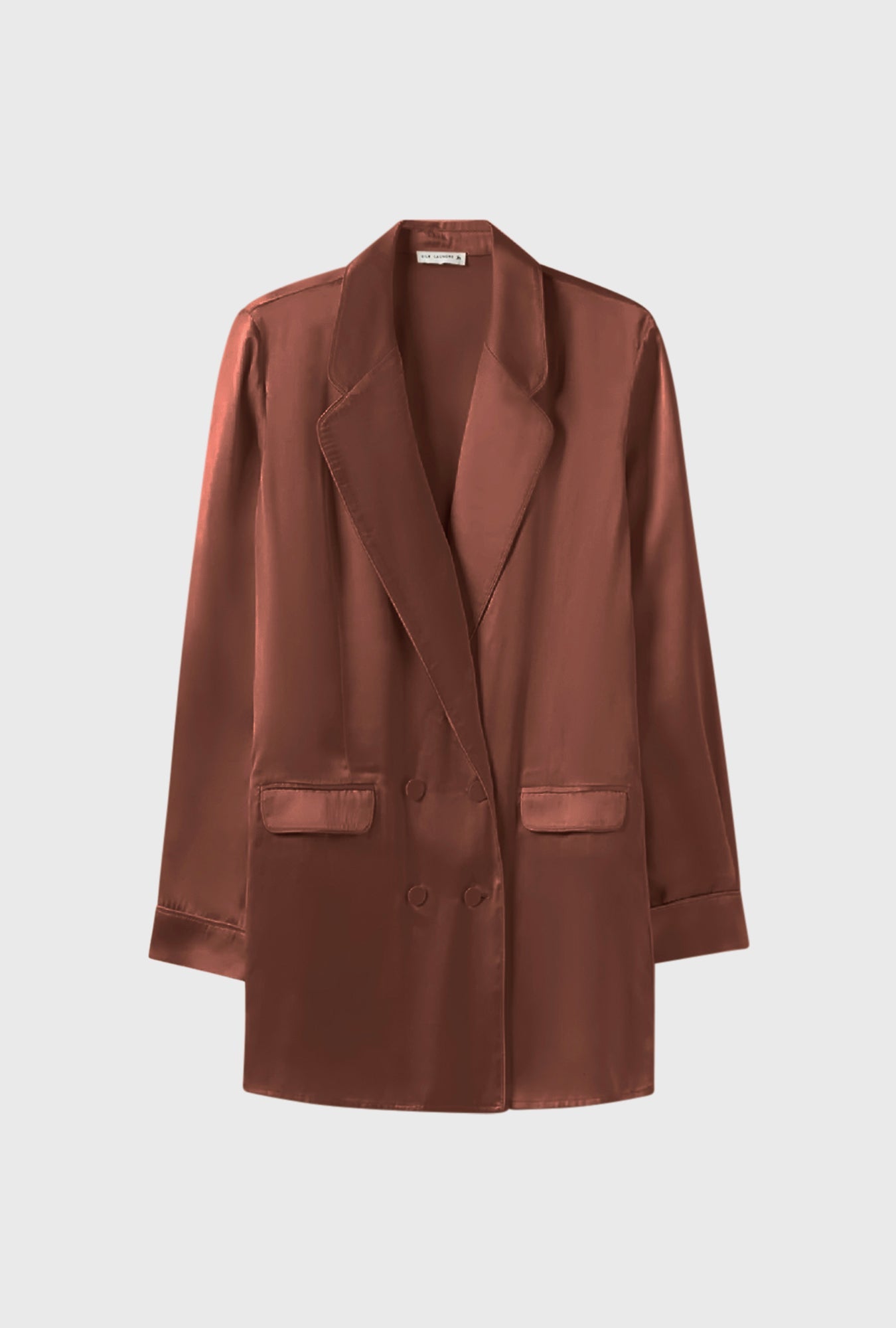 Silk Laundry Relaxed Blazer (Root)