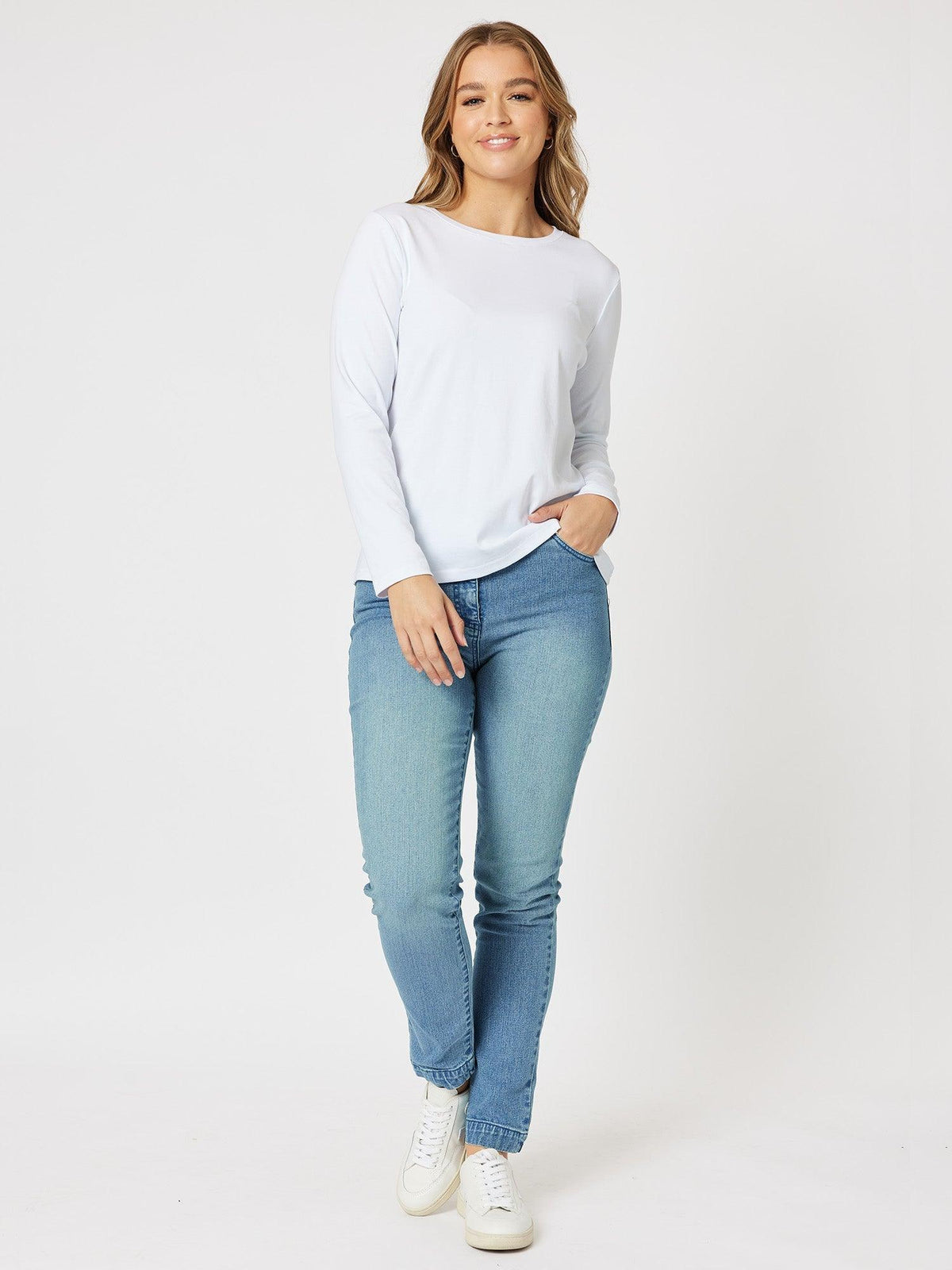 Gordon Smith Miracle Slim Leg Jean (Bleached)