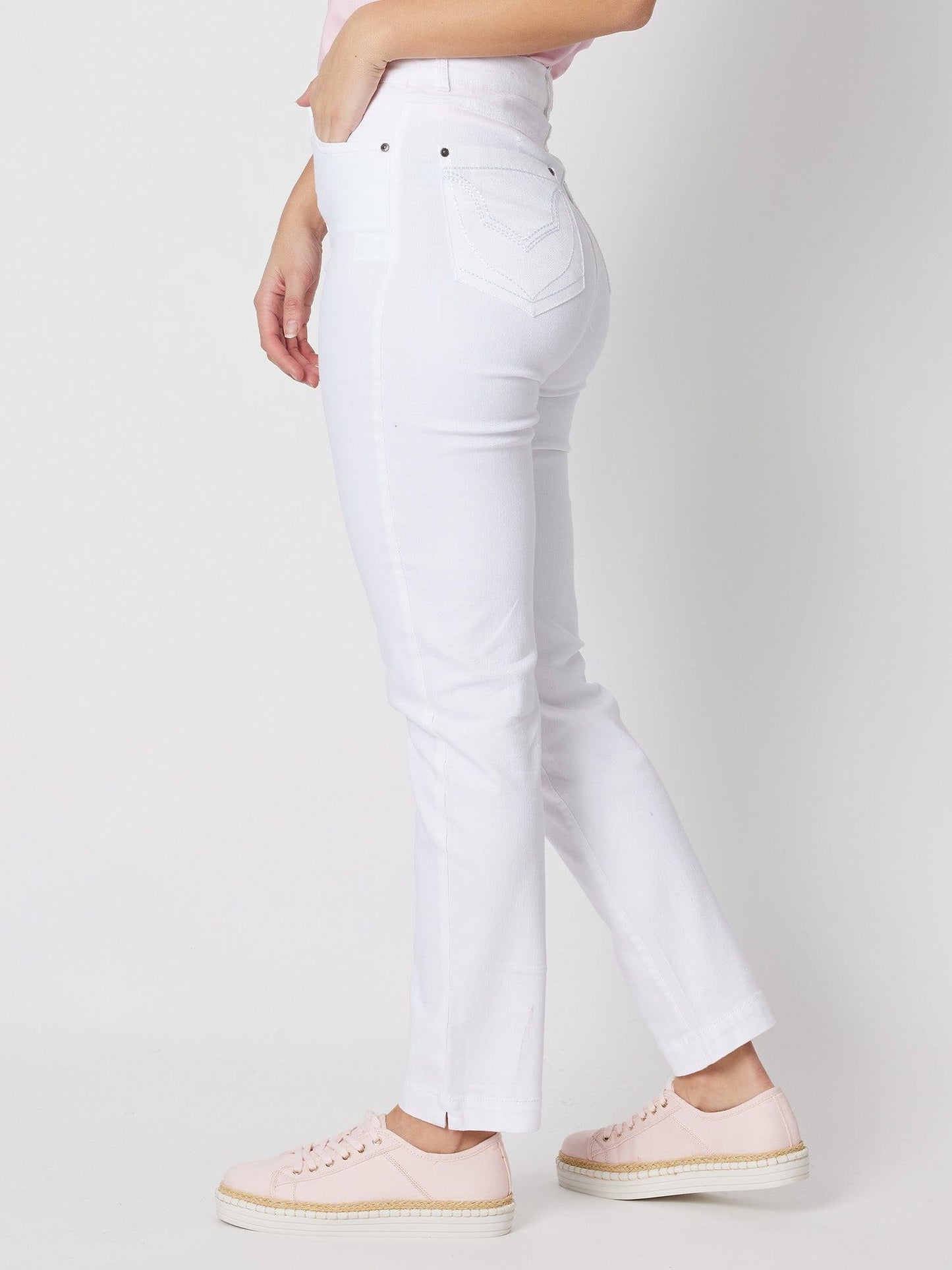 Gordon Smith Miracle Slim Leg Jean (White)