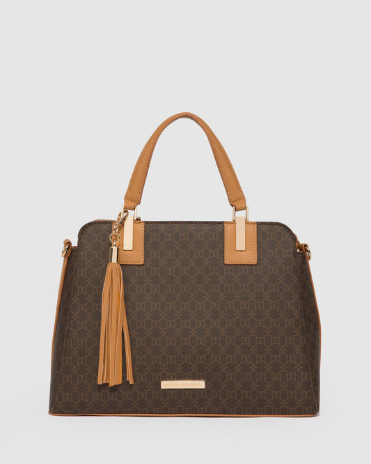 Colette by Colette Hayman Toni Tassel Tote Bag (Monogram)