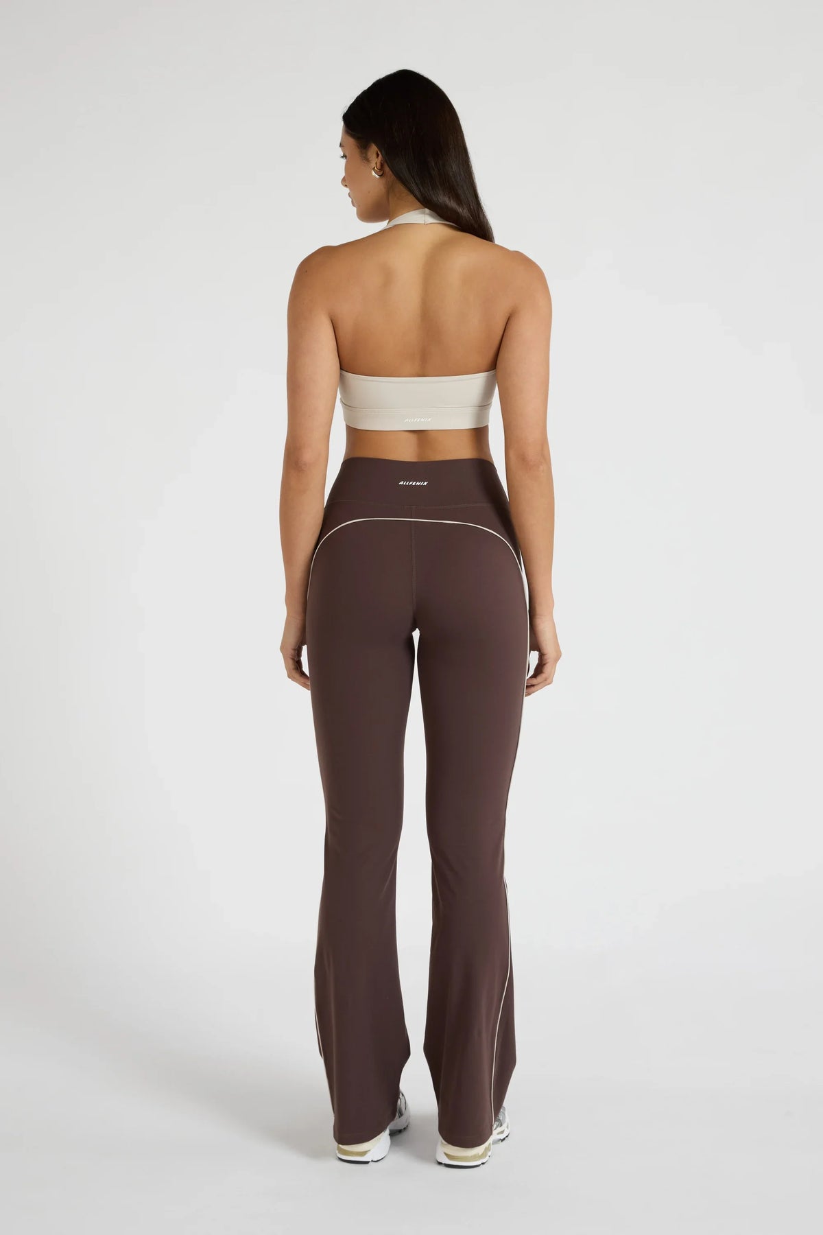 ALLFENIX CloudCore Halter Sports Bra (Stone)