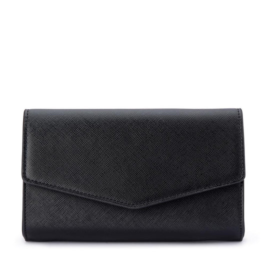 Olga Berg NIC Envelope Clutch (Black)