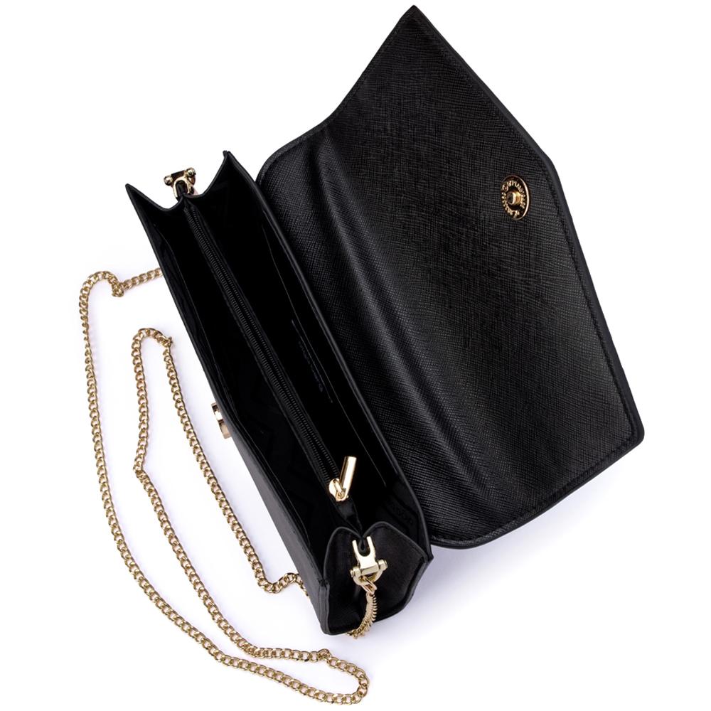 Olga Berg NIC Envelope Clutch (Black)