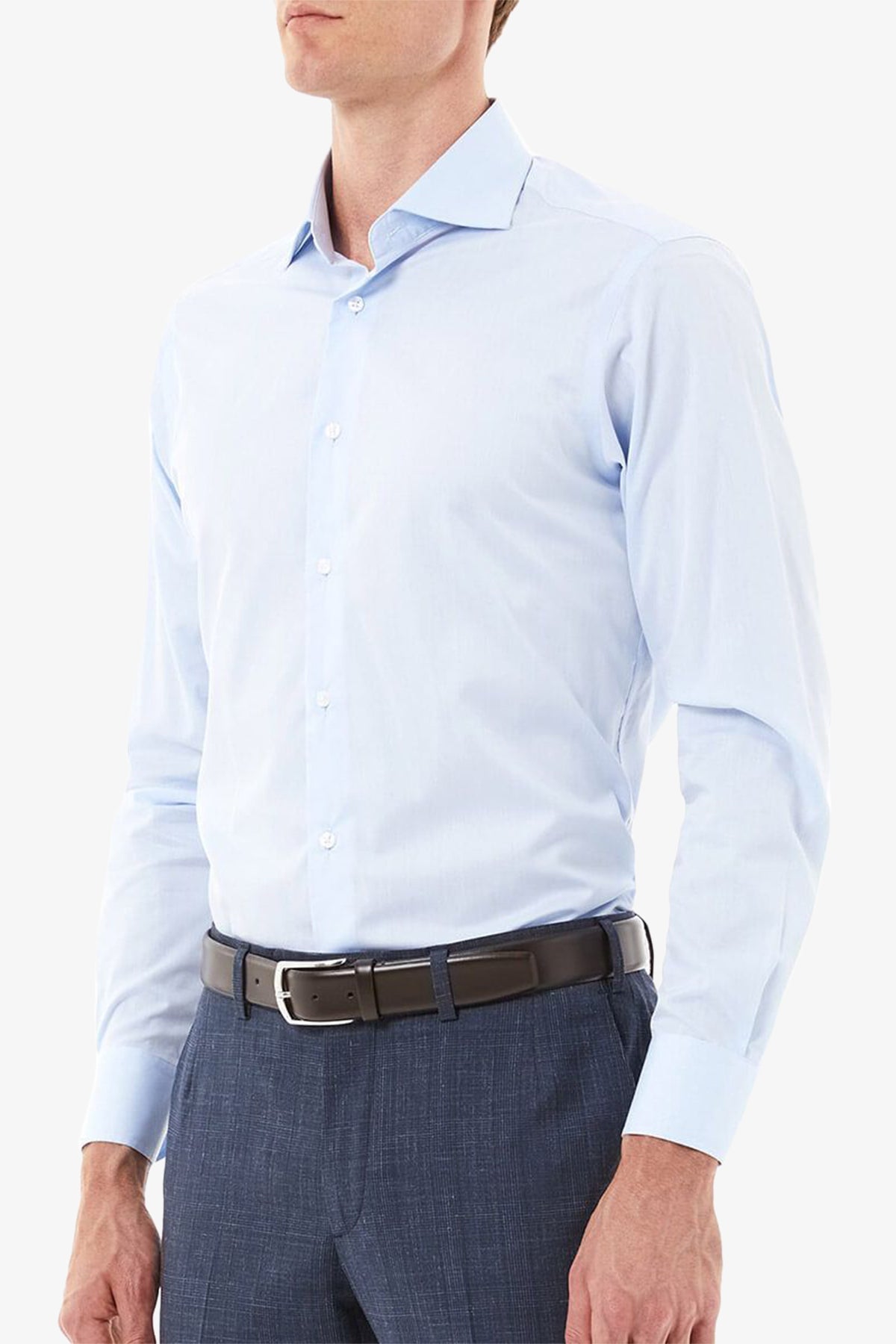 Anthony Squires Nigel Twill Light Shirt (Blue)