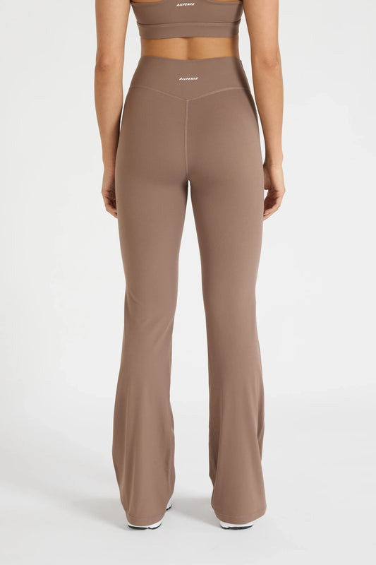 ALLFENIX CloudCore V-Waist Flared Legging (Latte)