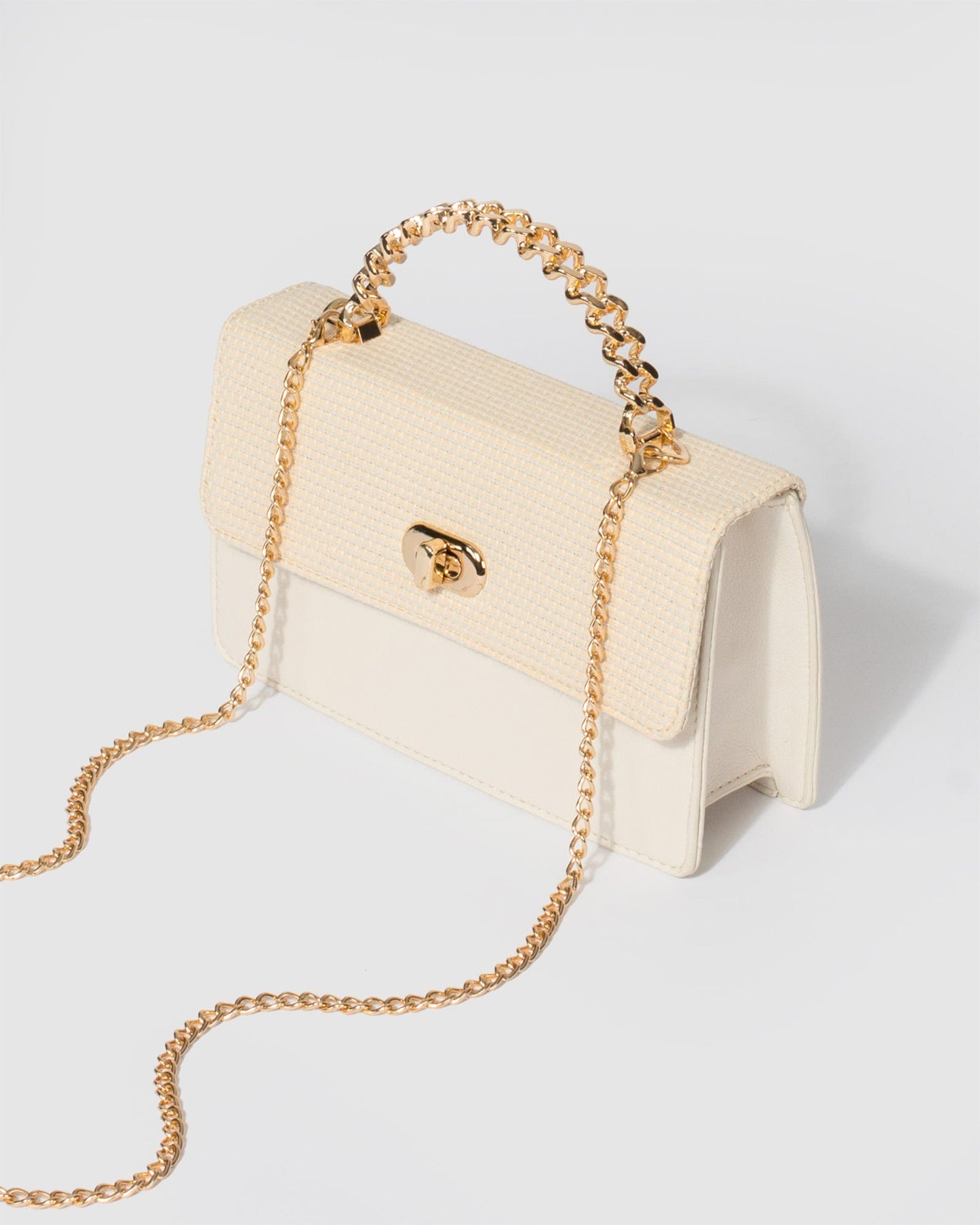 Colette by Colette Hayman Nynke Spring Handle Bag (Nude)