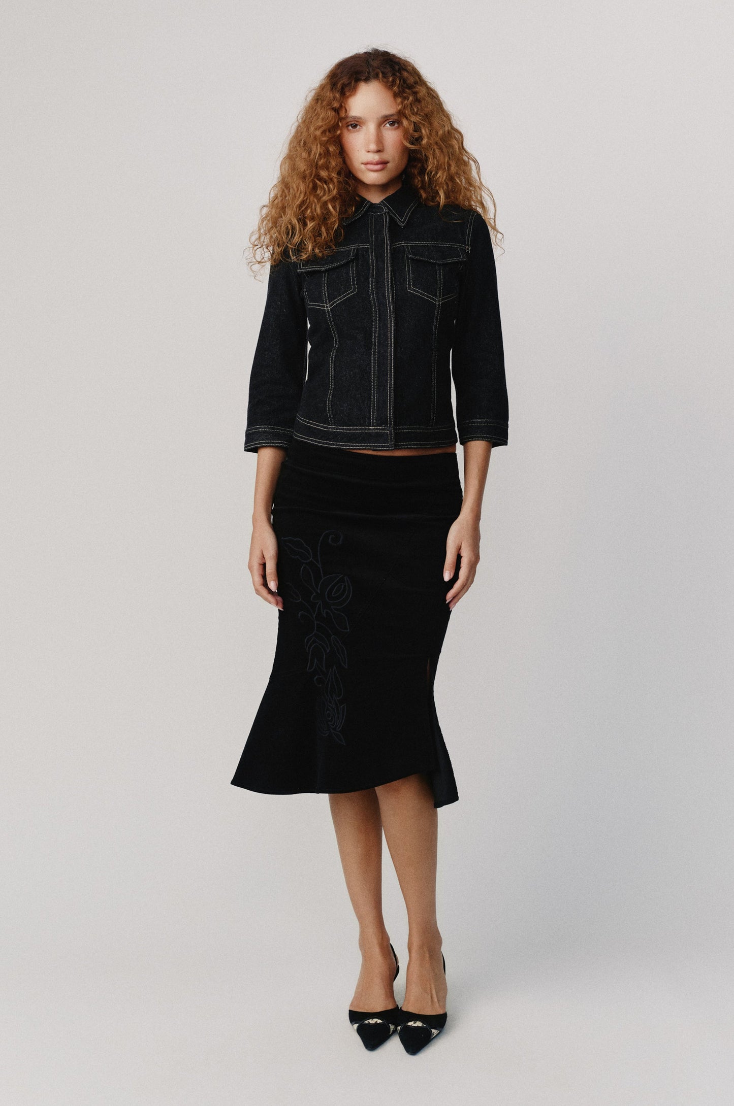 Olivia Jacket (Indigo)