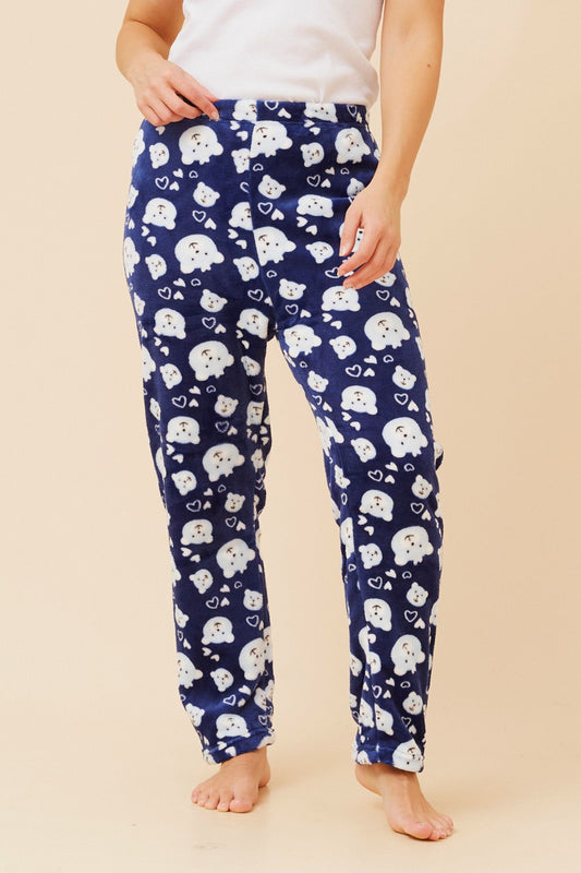 LEE ANIMAL PRINT PYJAMA PANTS (Navy)