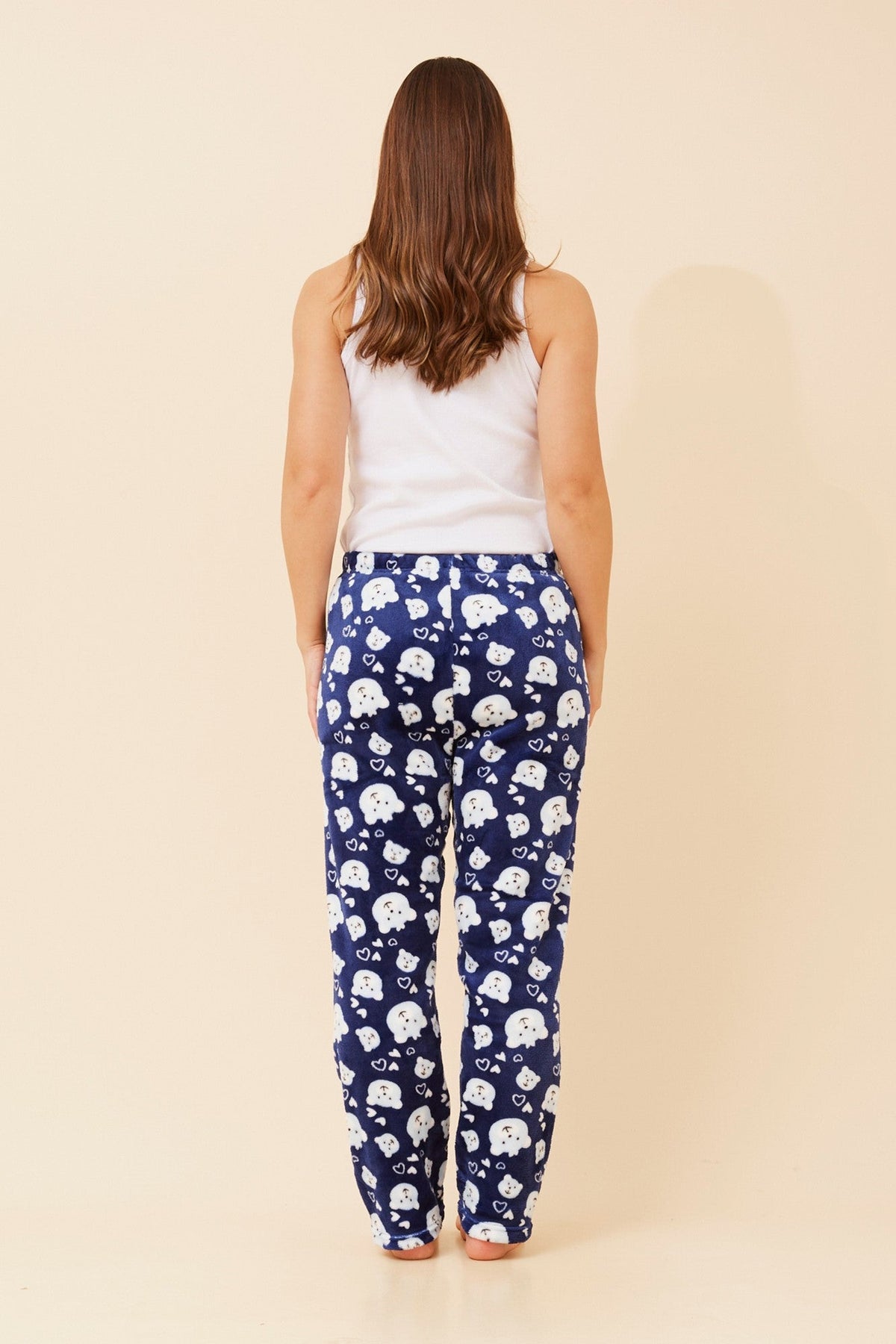 LEE ANIMAL PRINT PYJAMA PANTS (Navy)