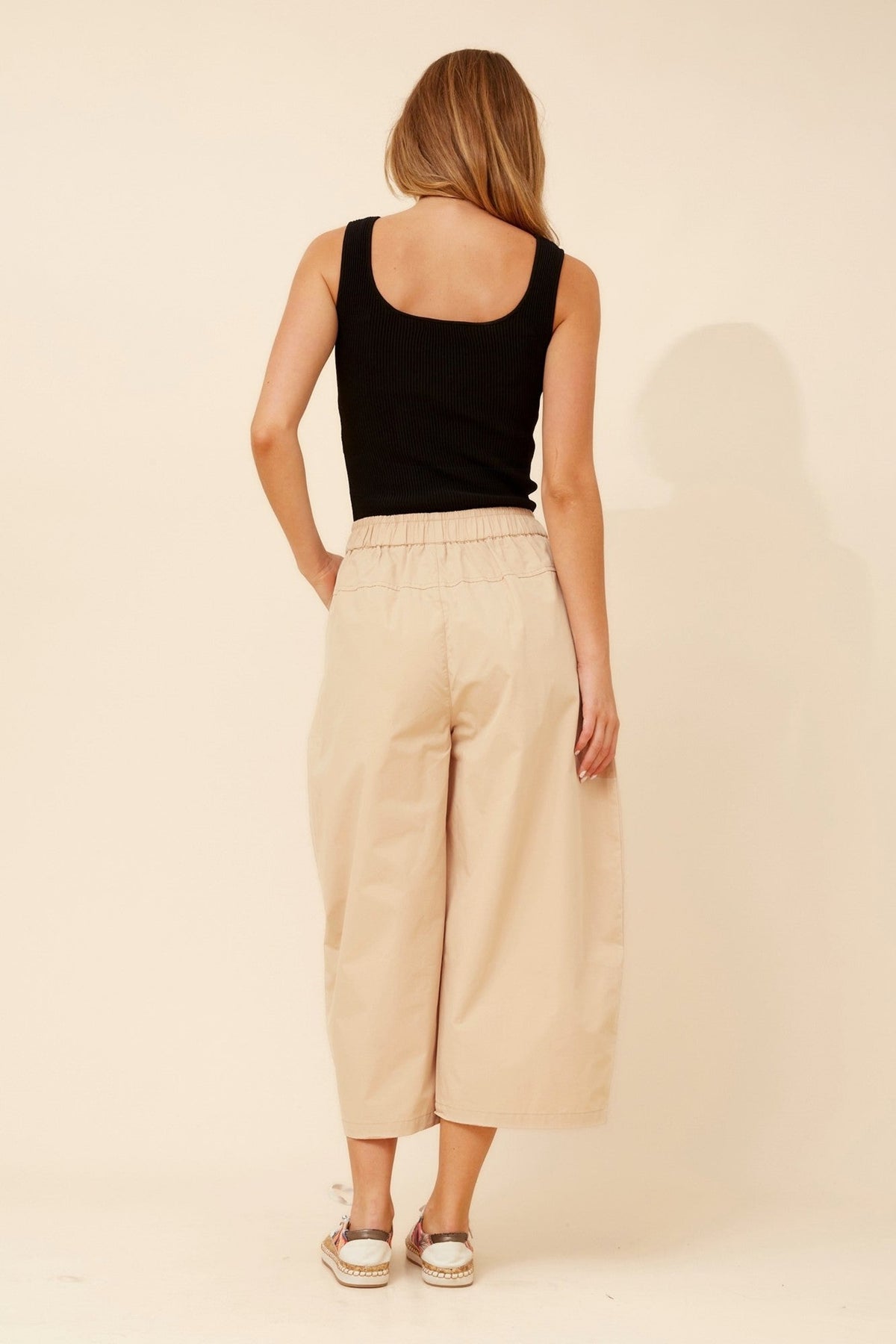 Caroline Morgan Australia OLIVET SOLID BARREL PANTS (Clay)