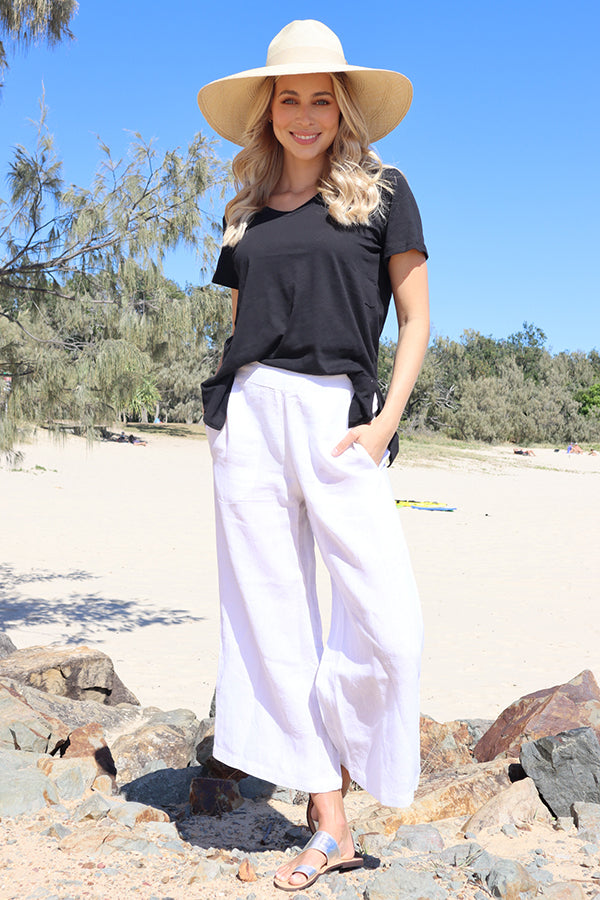 Rubyyaya Plain T-Shirt (Charcoal)