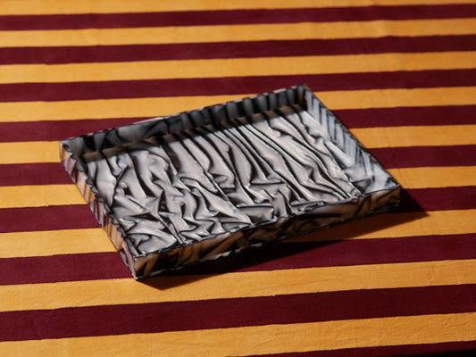 Aeyre Rectangle Tray Zebra