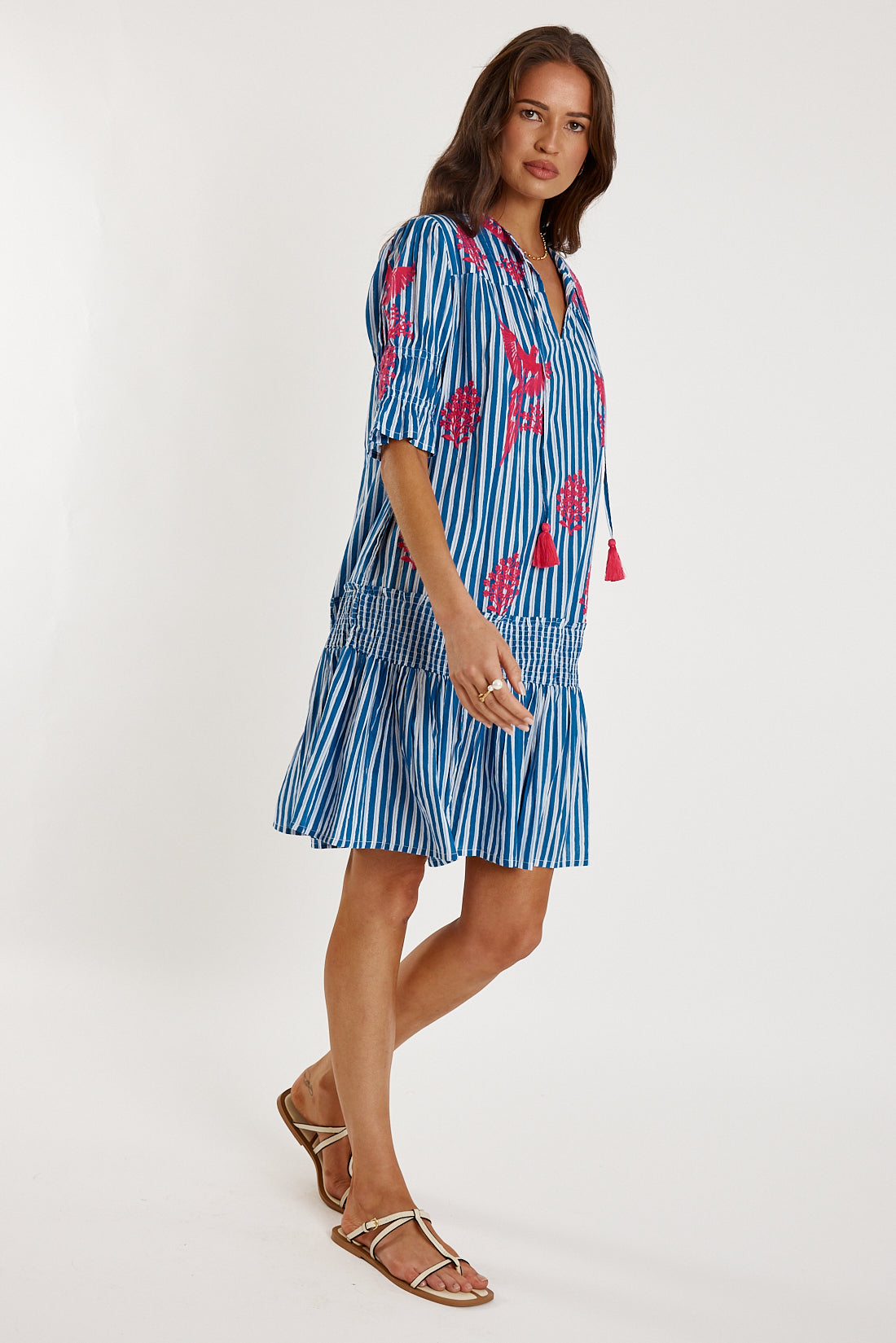Rubyyaya Antibes Dress (Blue)