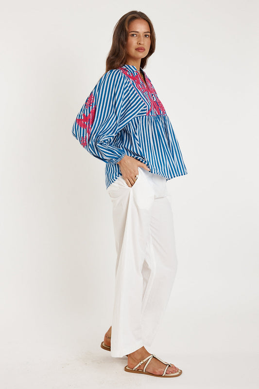 Rubyyaya Antibes Shirt (Blue)