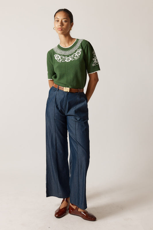 Rubyyaya Lucinda Pant (Denim)