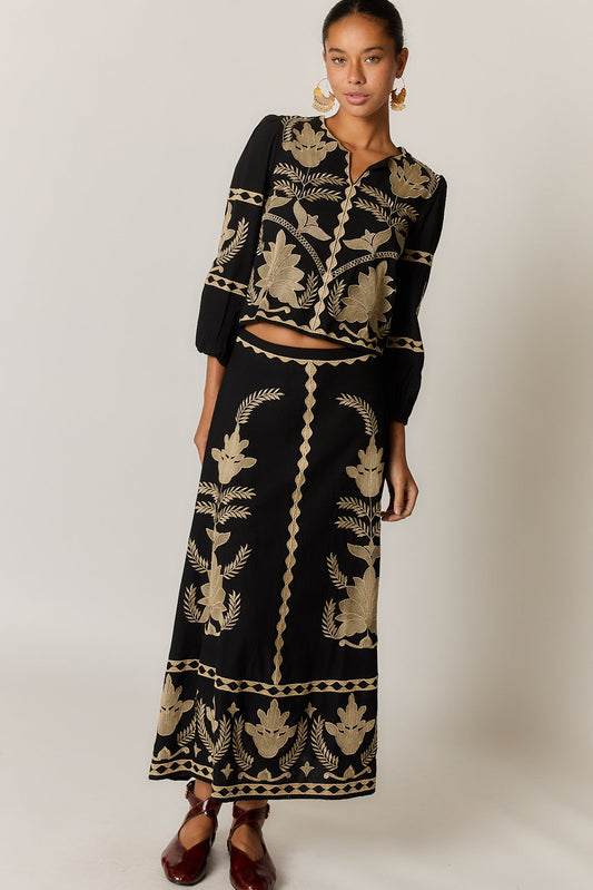 Rubyyaya Arnun Skirt (Black)