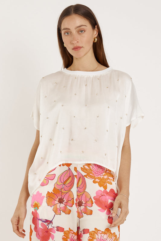 Rubyyaya Bienvenue T-Shirt (Cream)