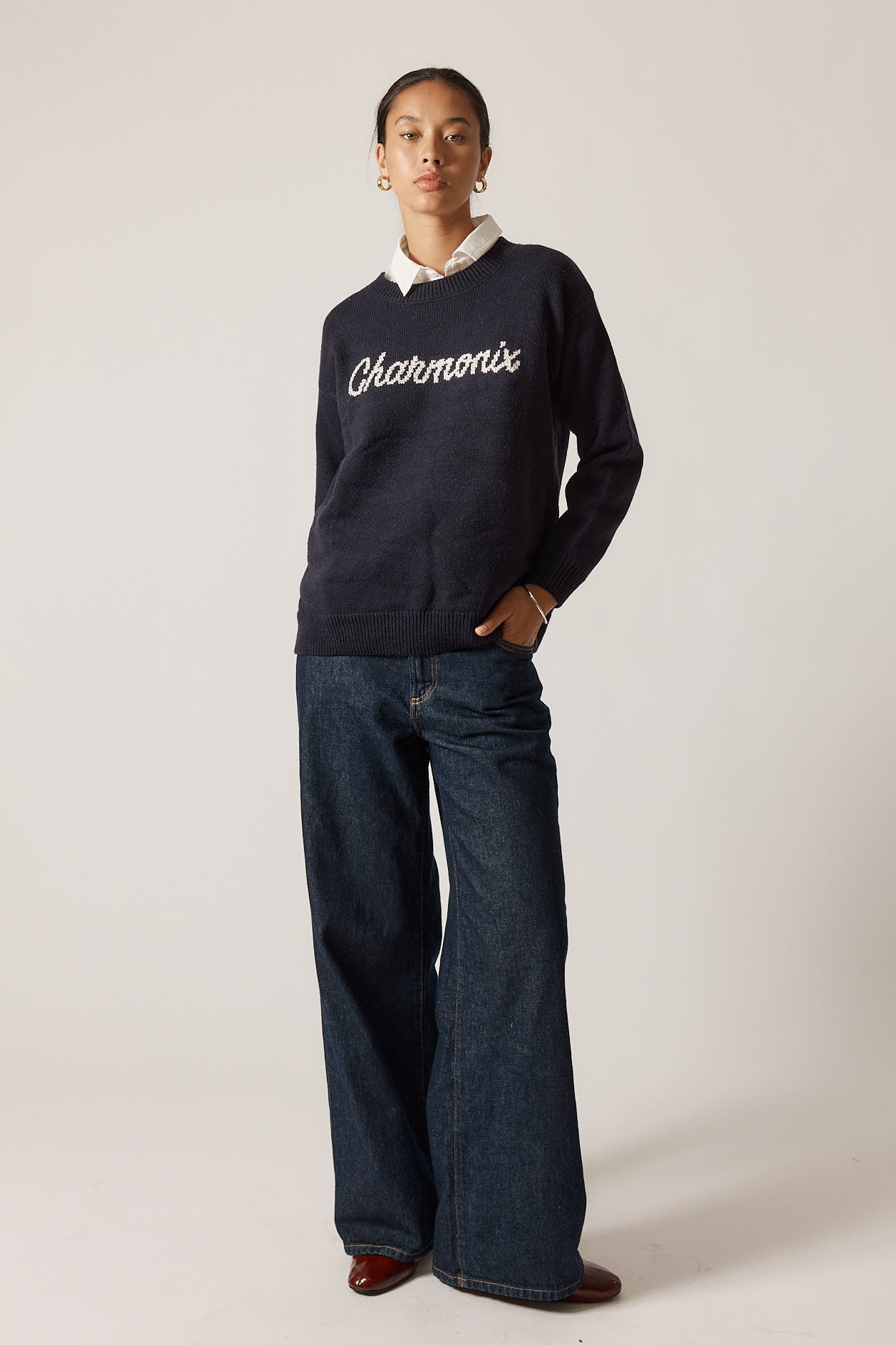 Rubyyaya Chamonix Sweater (Navy)