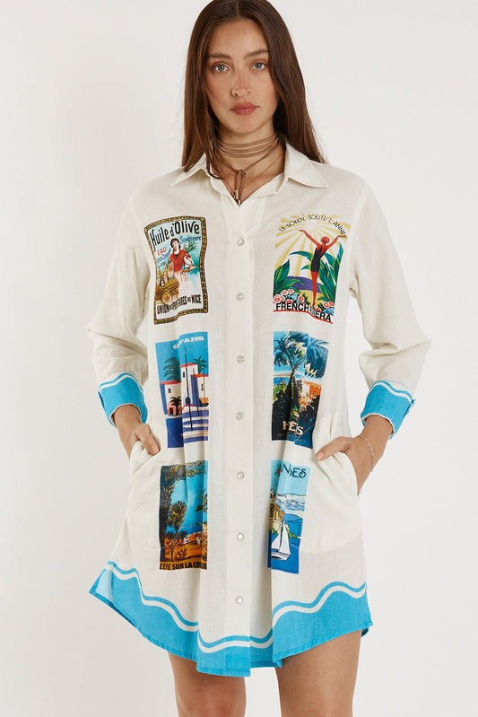 Rubyyaya Corsica Shirtmaker (Print)