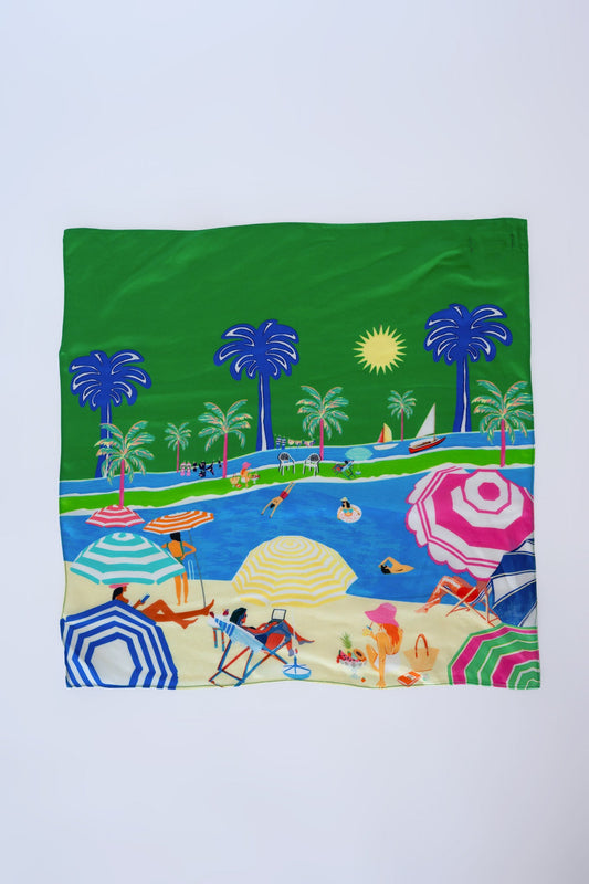 Rubyyaya Cote D'Azur Scarf (Print)