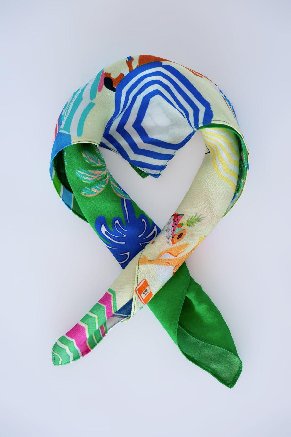 Rubyyaya Cote D'Azur Scarf (Print)