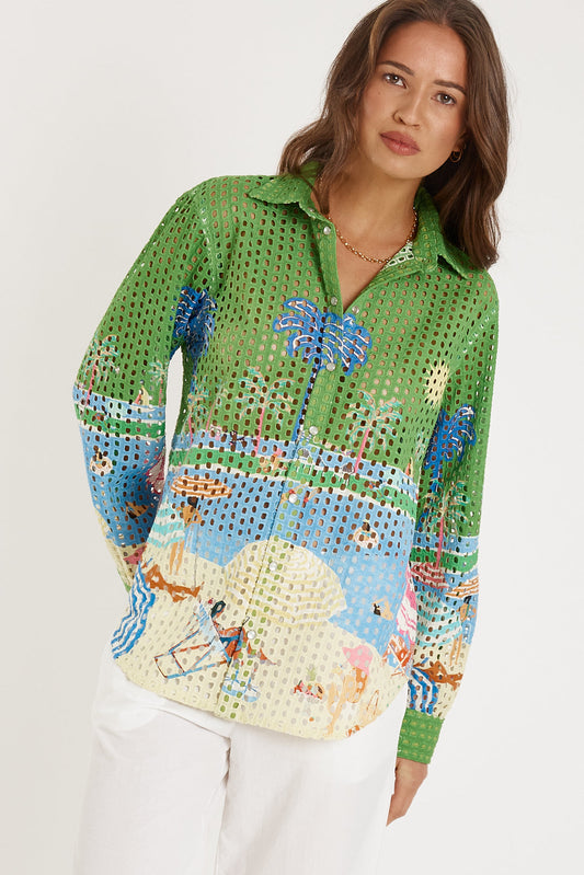 Rubyyaya Cote D'Azur Shirt (Print)