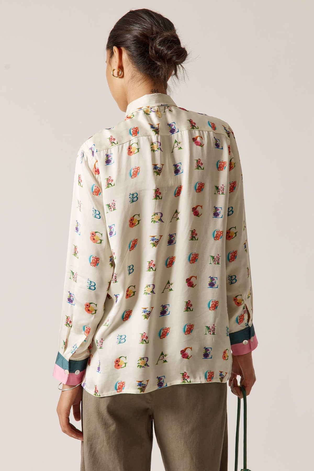 Rubyyaya Love Bloom Shirt (Cream)