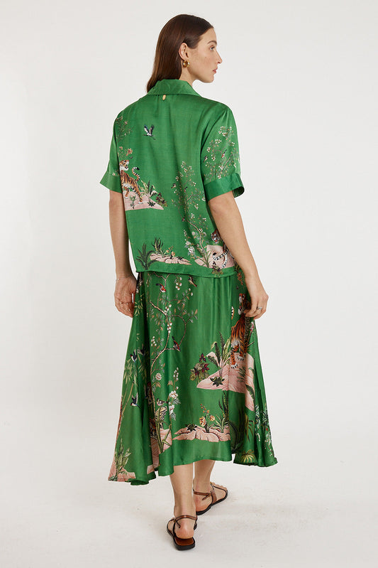 Rubyyaya Machali Shirt (Emerald)