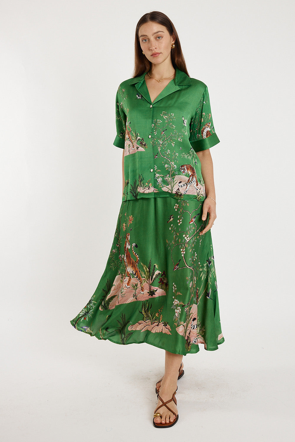 Rubyyaya Machali Shirt (Emerald)