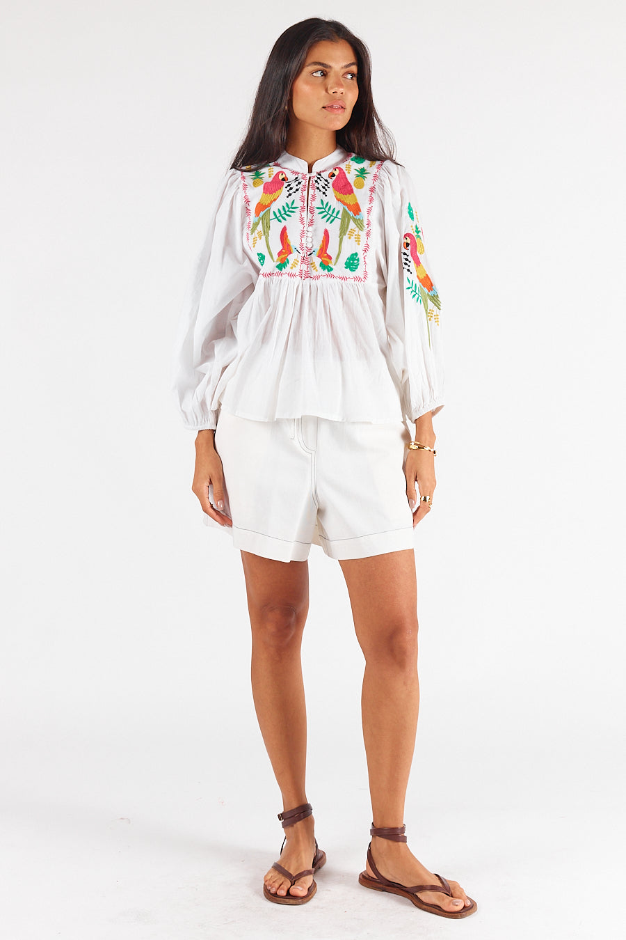 Rubyyaya Pula Short (White)