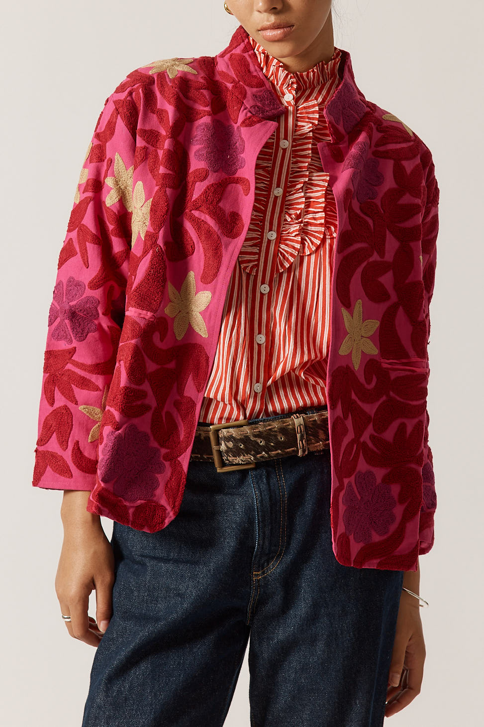 Rubyyaya Meadow Field Jacket (Pink)