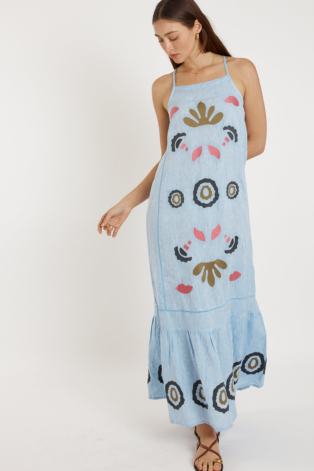 Rubyyaya Monoki Dress (Chambray)