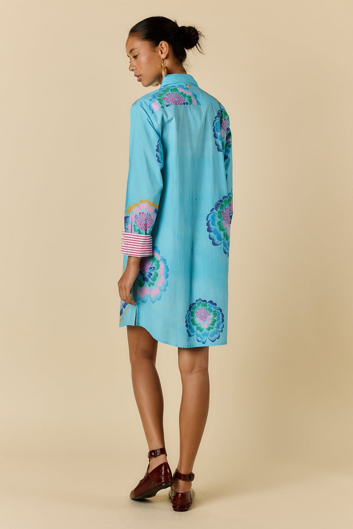 PRE SALE | Rubyyaya Neon Fleur Shirtmaker (Blue)