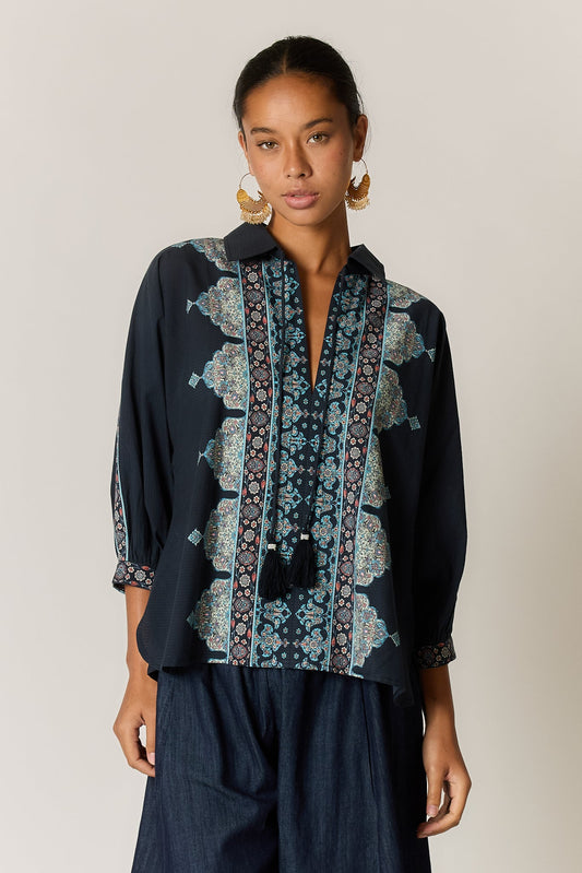 Rubyyaya Paolina Shirt (Navy)