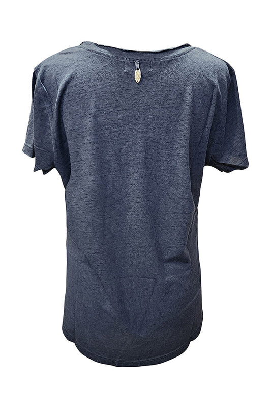 Rubyyaya Plain T-Shirt (Charcoal)